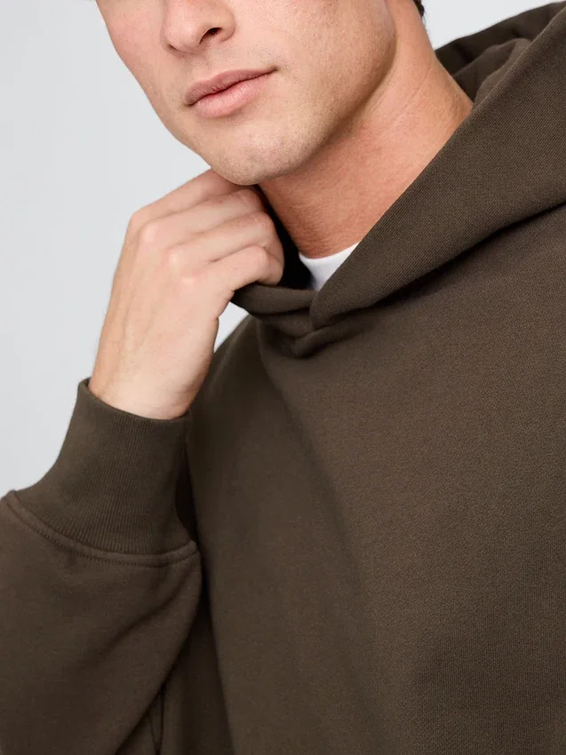 Sudadera con capucha oversize de peso grueso para adulto
