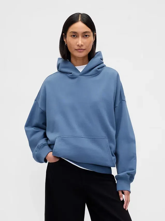 Sudadera con capucha oversize de peso grueso para adulto