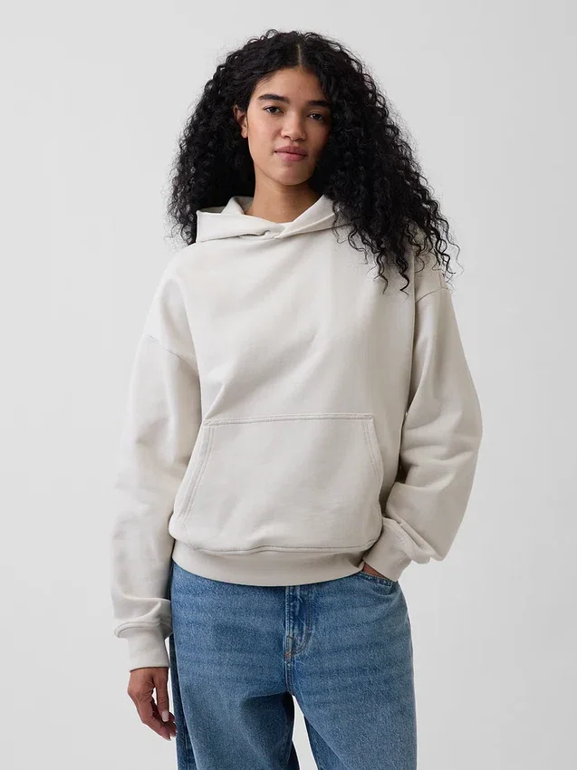 Sudadera con capucha oversize de peso grueso para adulto