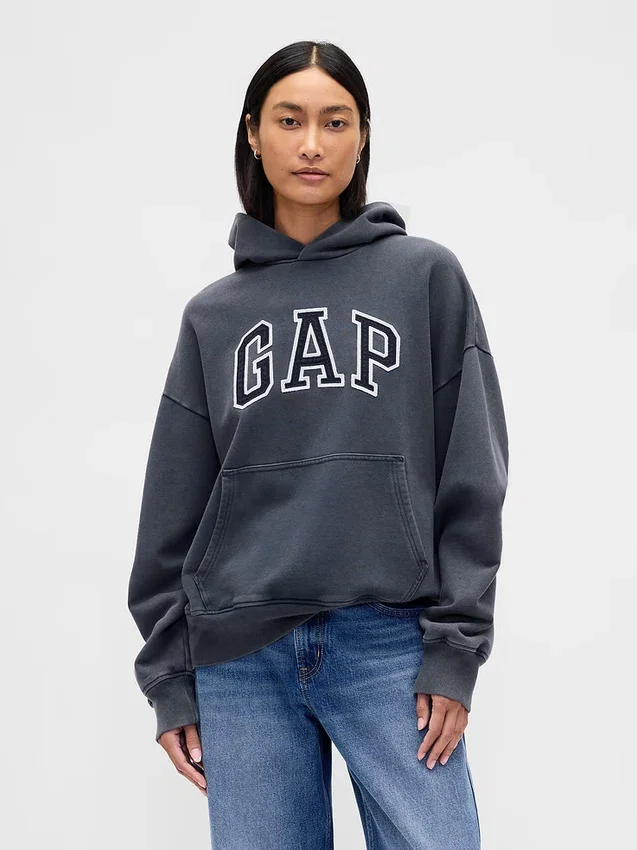 Sudadera con capucha oversize de peso grueso para adulto