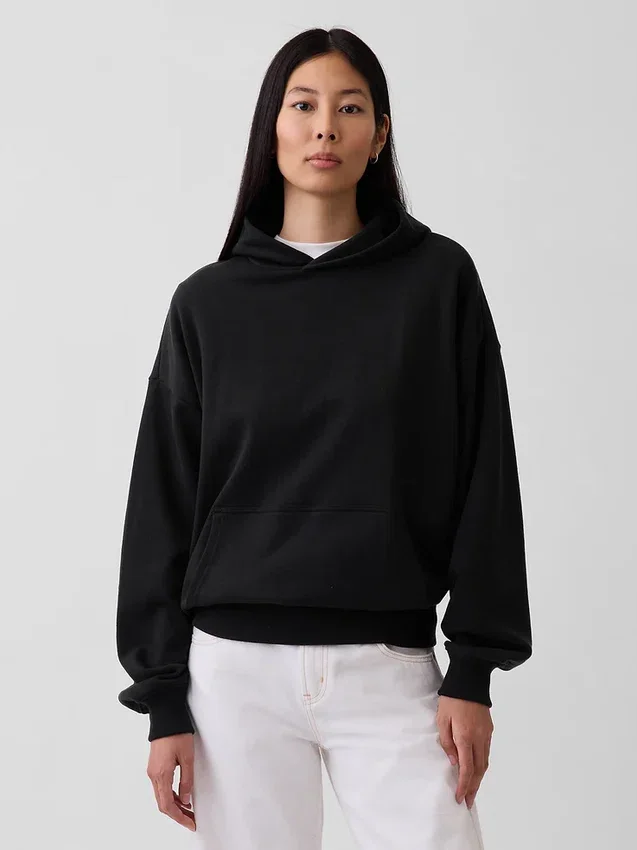 Sudadera con capucha oversize de peso grueso para adulto