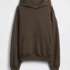 Sudadera con capucha oversize de peso grueso para adulto
