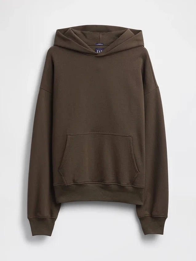Sudadera con capucha oversize de peso grueso para adulto