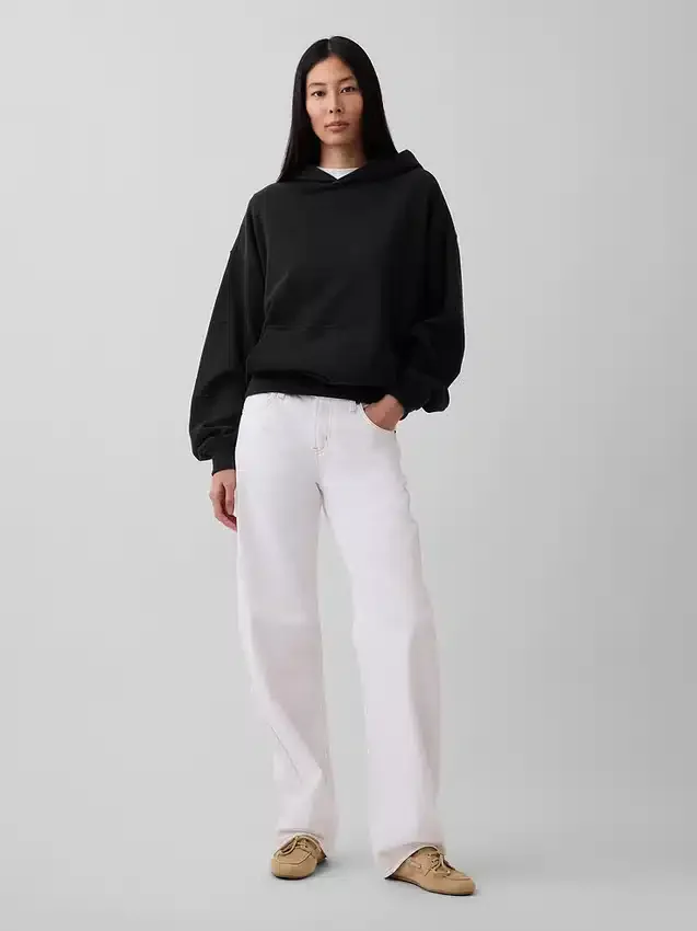 Sudadera con capucha oversize de peso grueso para adulto