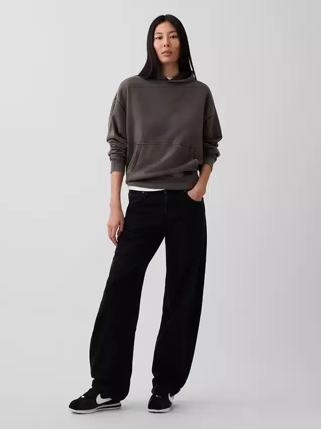 Sudadera con capucha oversize de peso grueso para adulto