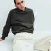 Sudadera con capucha oversize de peso grueso para adulto