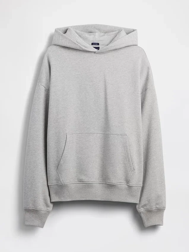 Sudadera con capucha oversize de peso grueso para adulto