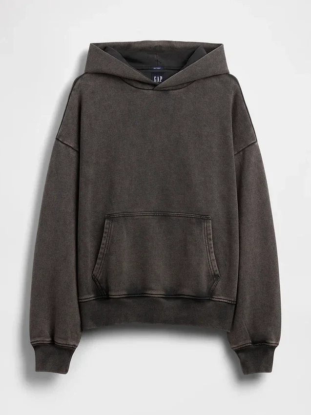 Sudadera con capucha oversize de peso grueso para adulto