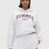 Sudadera con capucha oversize de tejido grueso y logotipo de GAP × Summer Fridays