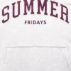 Sudadera con capucha oversize de tejido grueso y logotipo de GAP × Summer Fridays