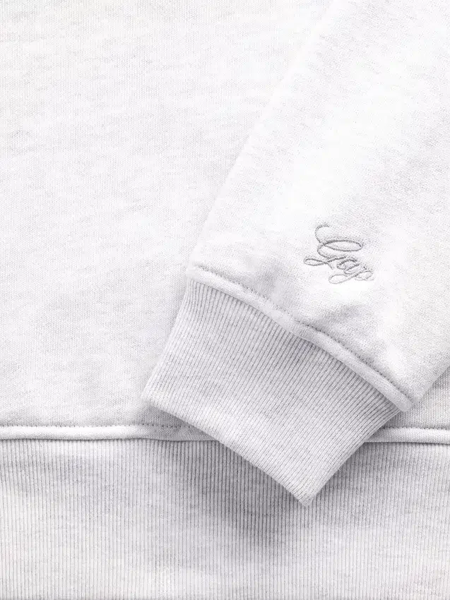 Sudadera con capucha oversize de tejido grueso y logotipo de GAP × Summer Fridays
