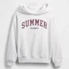 Sudadera con capucha oversize de tejido grueso y logotipo de GAP × Summer Fridays