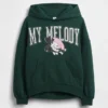 Sudadera con capucha oversize «Vintagesoft» de Hello Kitty para niños