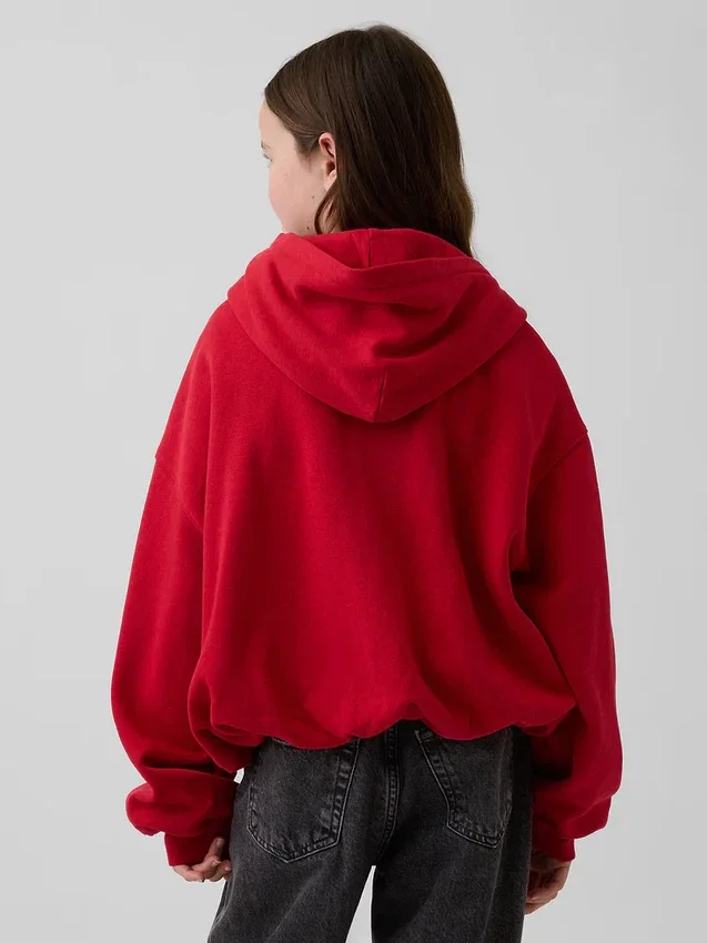 Sudadera con capucha oversize «Vintagesoft» para niños