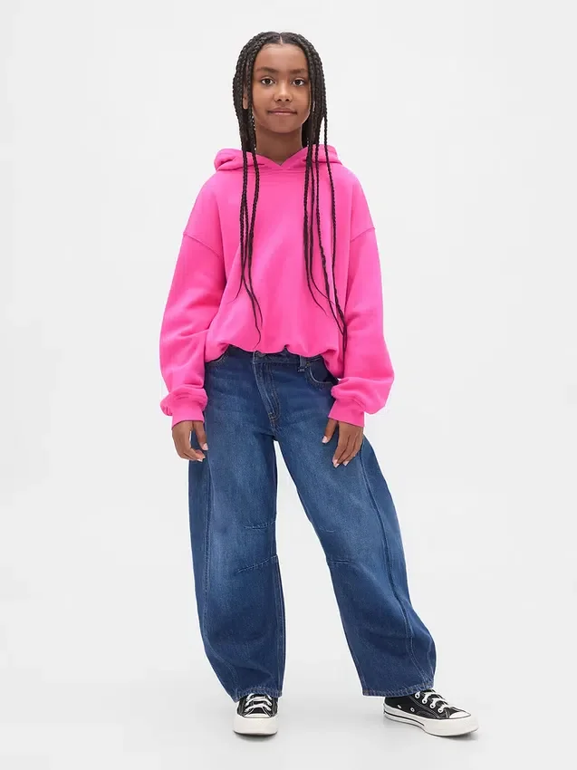 Sudadera con capucha oversize «Vintagesoft» para niños