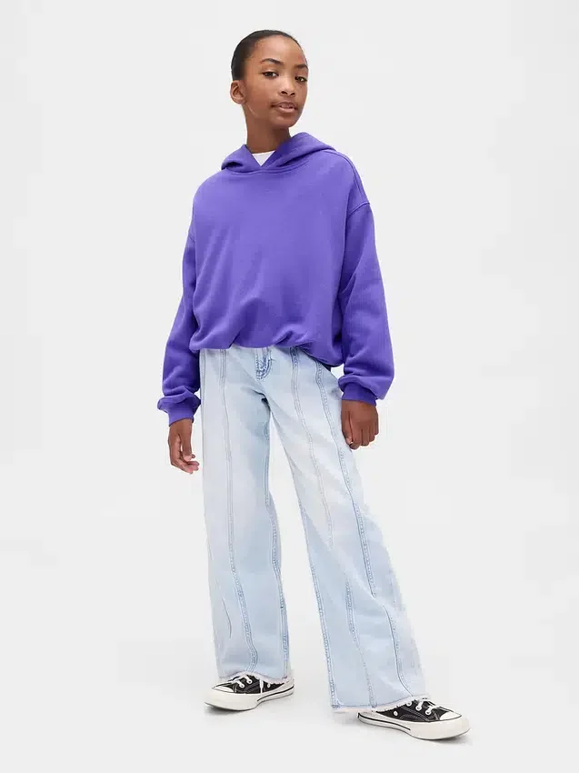 Sudadera con capucha oversize «Vintagesoft» para niños