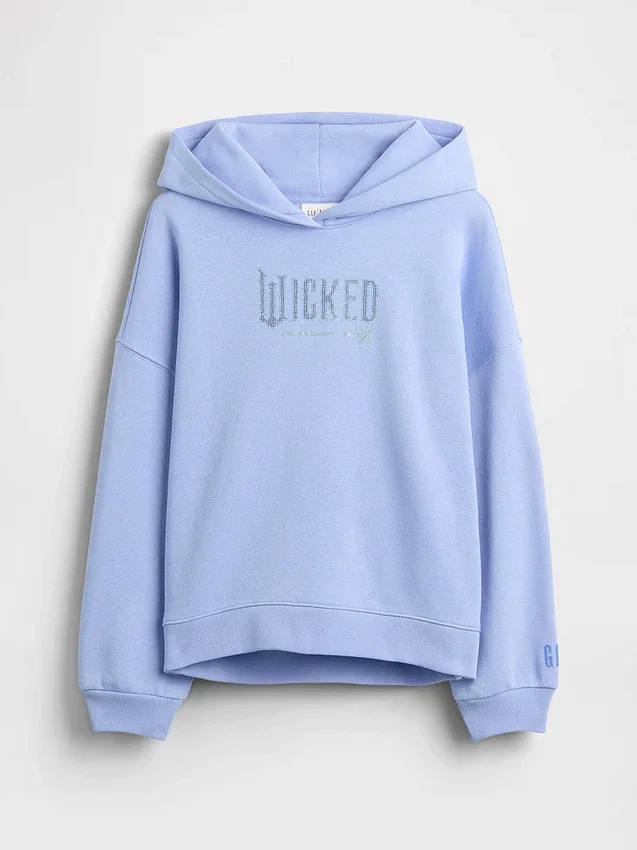 Sudadera con capucha oversize «Wicked Vintagesoft» para niños