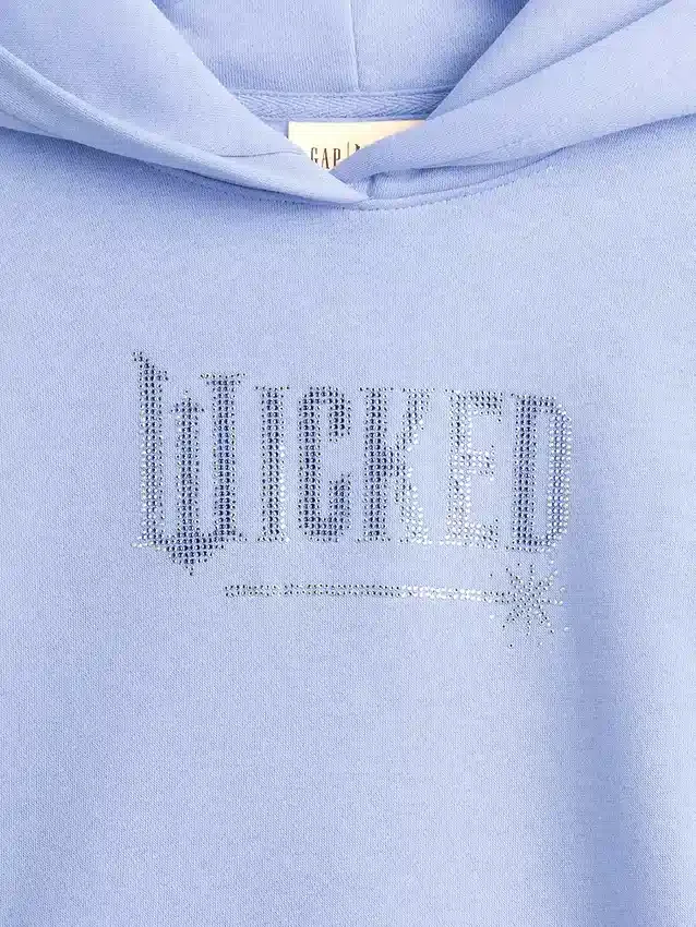 Sudadera con capucha oversize «Wicked Vintagesoft» para niños