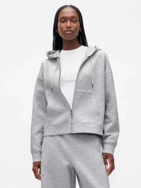 Sudadera con capucha oversize y cremallera GapFit