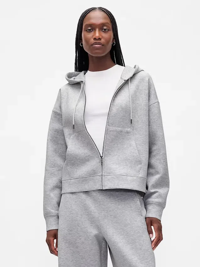 Sudadera con capucha oversize y cremallera GapFit