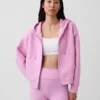 Sudadera con capucha oversize y cremallera GapFit