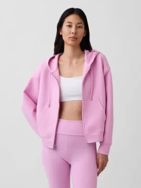 Sudadera con capucha oversize y cremallera GapFit
