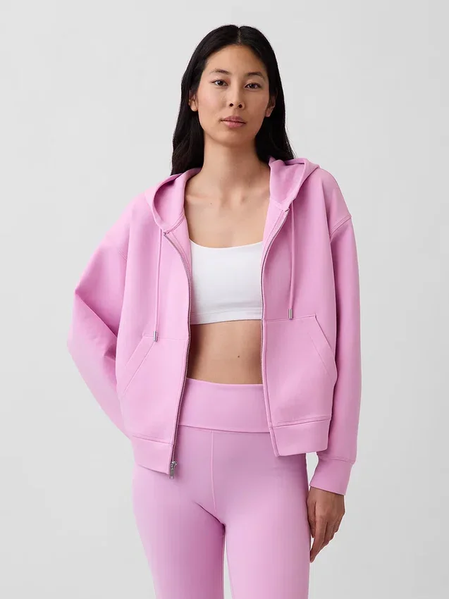 Sudadera con capucha oversize y cremallera GapFit