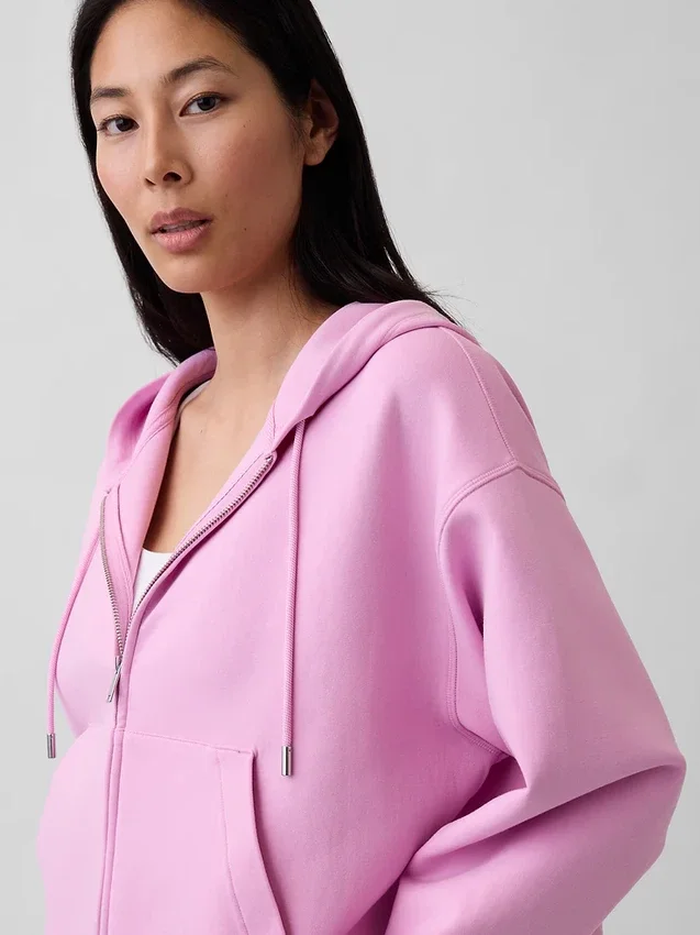 Sudadera con capucha oversize y cremallera GapFit