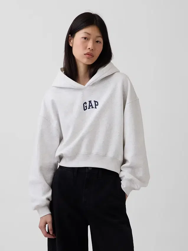Sudadera con capucha oversize y logo Vintagesoft