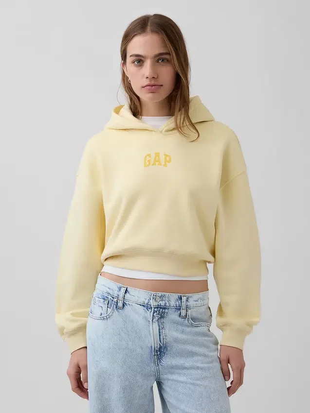 Sudadera con capucha oversize y logo Vintagesoft