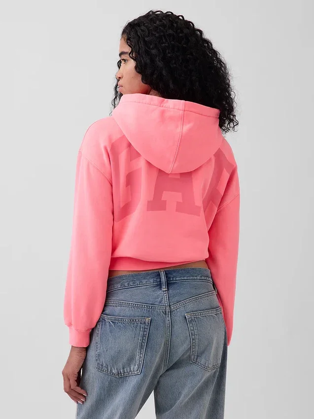 Sudadera con capucha oversize y logo Vintagesoft