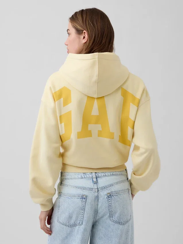 Sudadera con capucha oversize y logo Vintagesoft