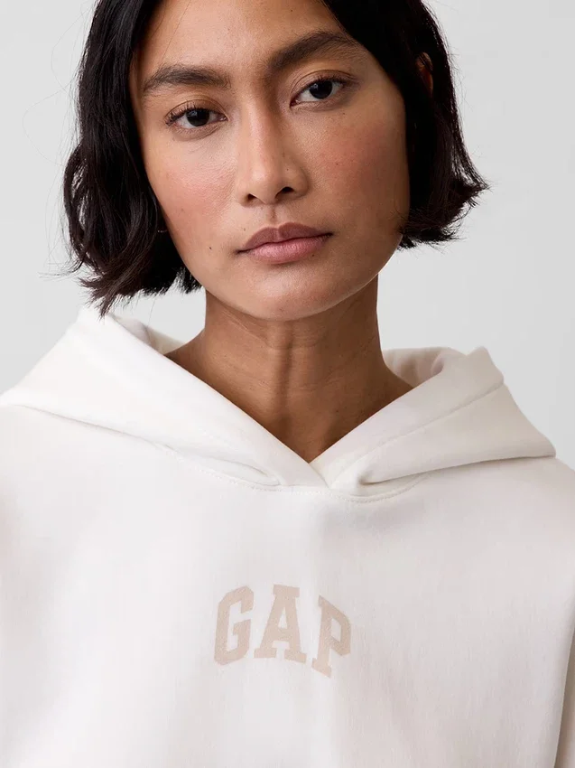 Sudadera con capucha oversize y logo Vintagesoft
