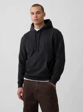 Sudadera con capucha para adulto Vintagesoft Arch Logo