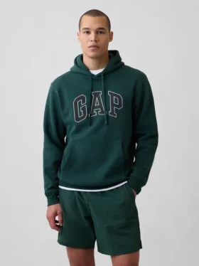 Sudadera con capucha para adulto Vintagesoft Arch Logo