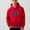 Sudadera con capucha para adulto Vintagesoft Arch Logo