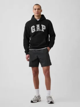 Sudadera con capucha para adulto Vintagesoft Arch Logo