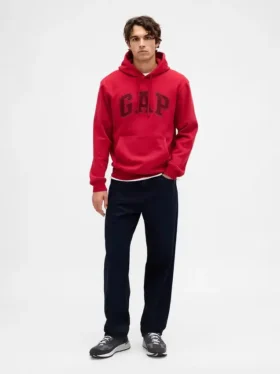 Sudadera con capucha para adulto Vintagesoft Arch Logo