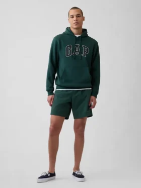Sudadera con capucha para adulto Vintagesoft Arch Logo