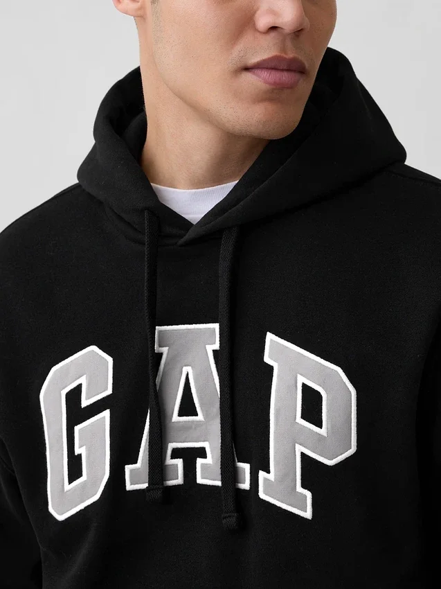 Sudadera con capucha para adulto Vintagesoft Arch Logo