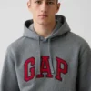 Sudadera con capucha para adulto Vintagesoft Arch Logo