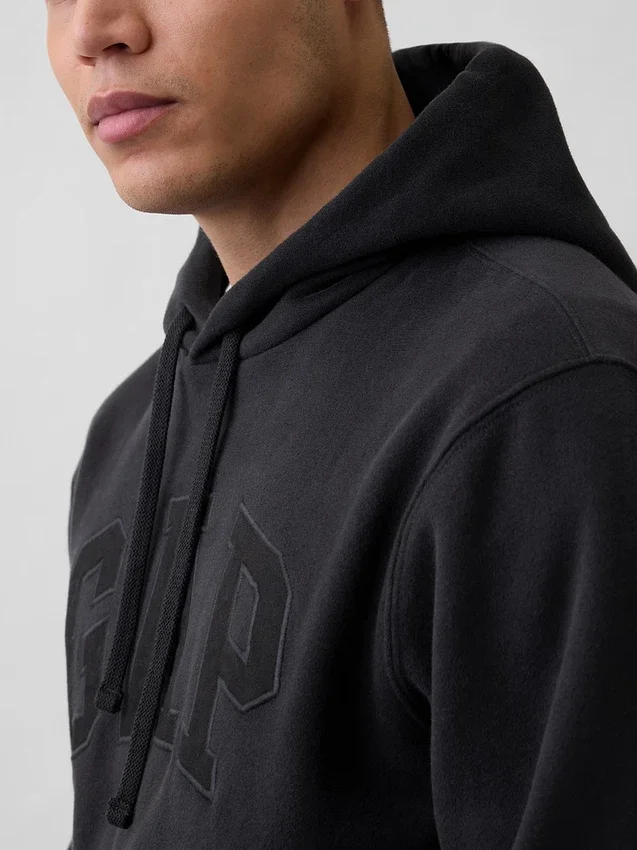 Sudadera con capucha para adulto Vintagesoft Arch Logo