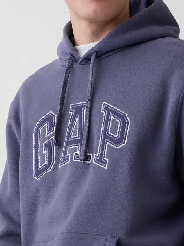 Sudadera con capucha para adulto Vintagesoft Arch Logo