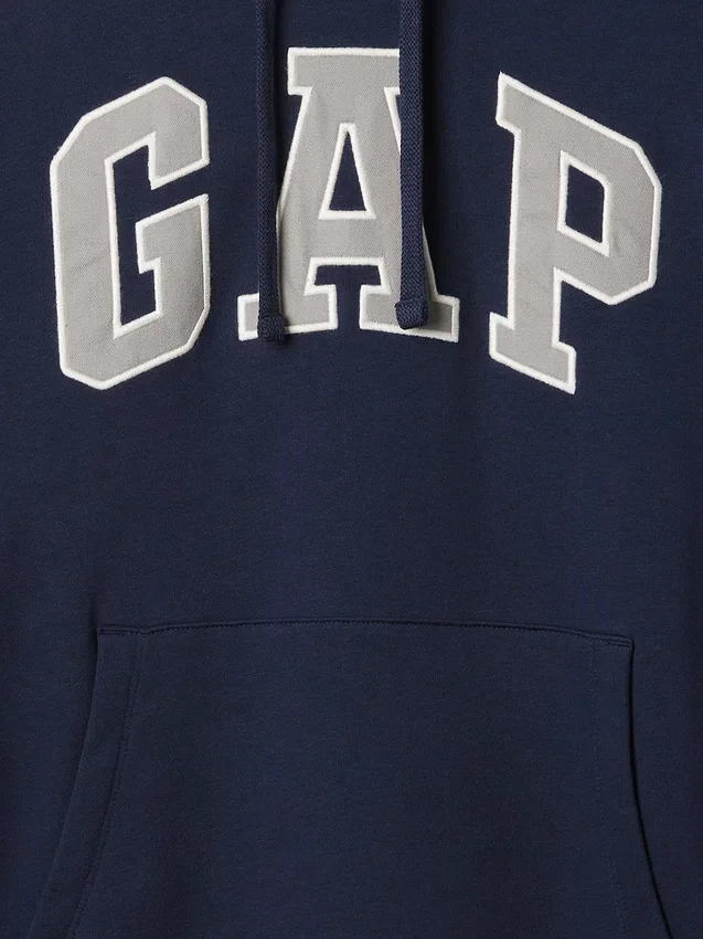 Sudadera con capucha para adulto Vintagesoft Arch Logo