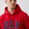 Sudadera con capucha para adulto Vintagesoft Arch Logo