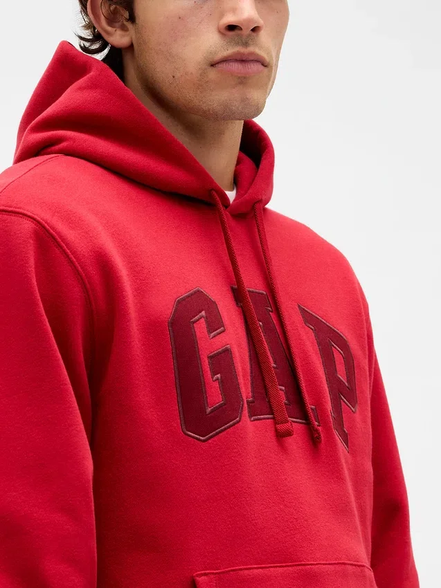 Sudadera con capucha para adulto Vintagesoft Arch Logo