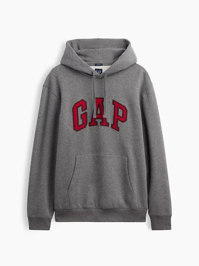 Sudadera con capucha para adulto Vintagesoft Arch Logo