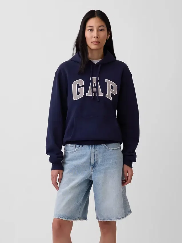 Sudadera con capucha para adulto Vintagesoft Arch Logo