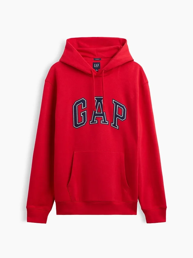 Sudadera con capucha para adulto Vintagesoft Arch Logo