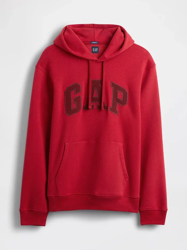 Sudadera con capucha para adulto Vintagesoft Arch Logo